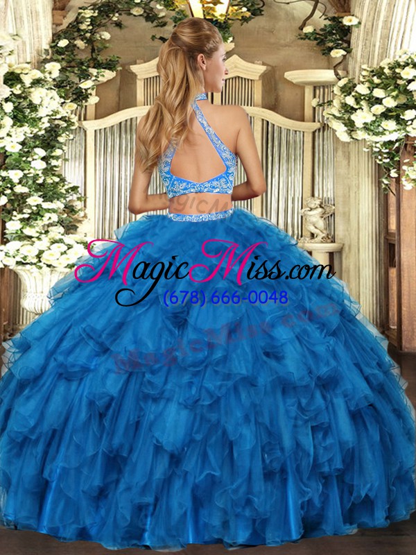 wholesale fuchsia sleeveless organza criss cross quince ball gowns for military ball and sweet 16 and quinceanera
