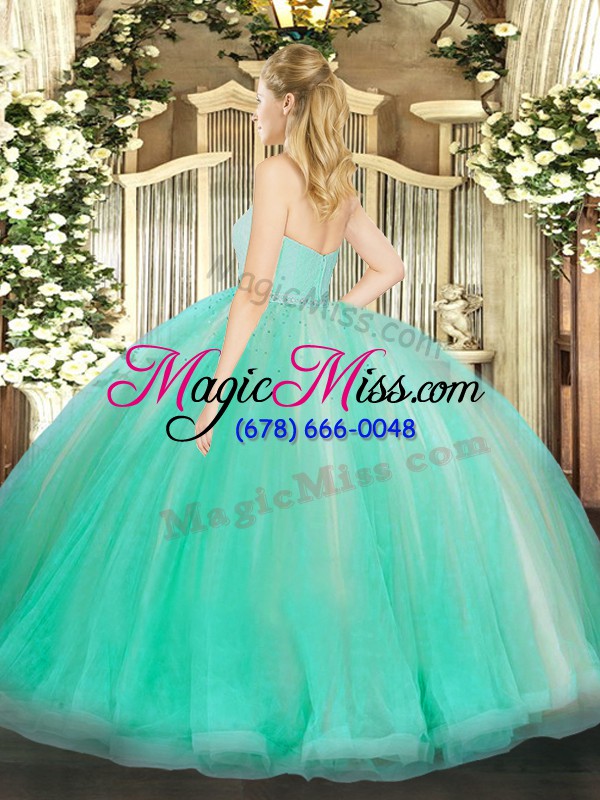 wholesale modest fuchsia quinceanera dress military ball and sweet 16 and quinceanera with beading and lace and ruffles sweetheart sleeveless zipper