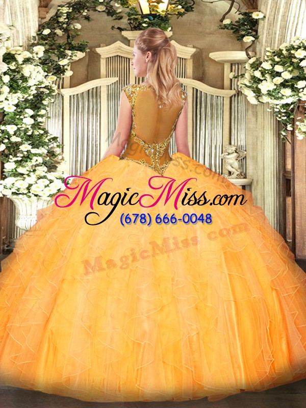 wholesale fantastic sleeveless tulle zipper 15th birthday dress for sweet 16 and quinceanera
