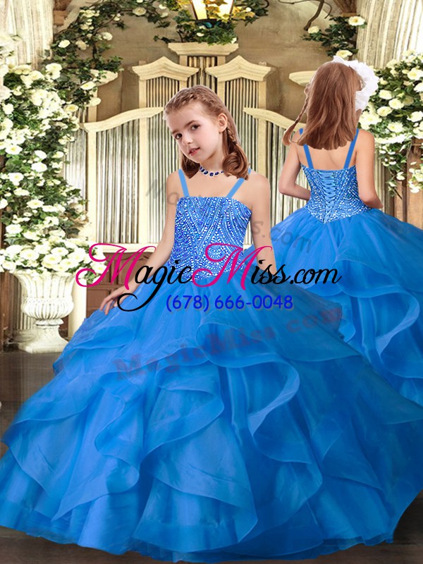 wholesale wonderful sweetheart sleeveless tulle 15 quinceanera dress beading and ruffles lace up
