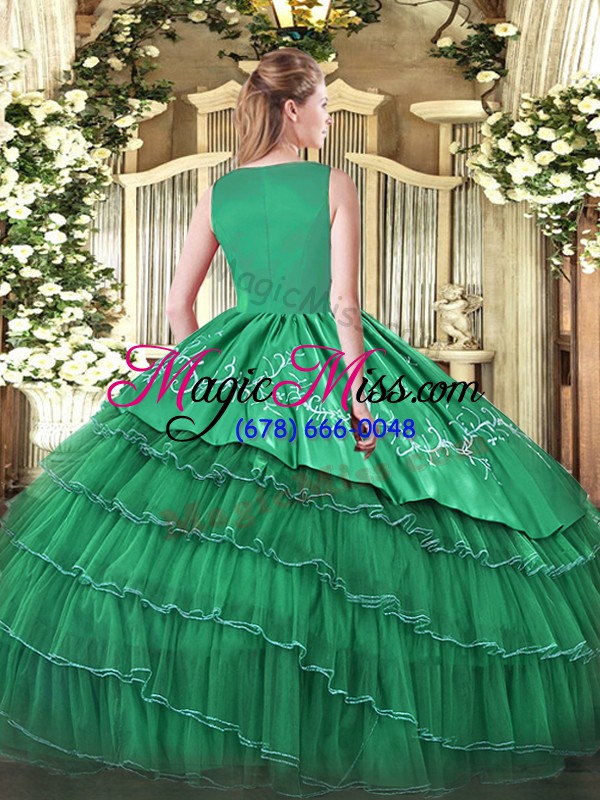 wholesale dynamic floor length ball gowns sleeveless quinceanera gown side zipper