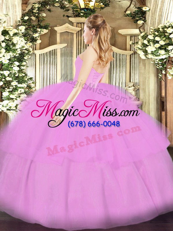 wholesale light yellow sleeveless beading and ruffled layers floor length quinceanera dresses