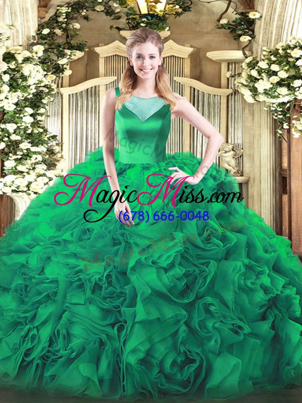 wholesale exquisite turquoise sleeveless fabric with rolling flowers zipper quinceanera dresses for sweet 16 and quinceanera