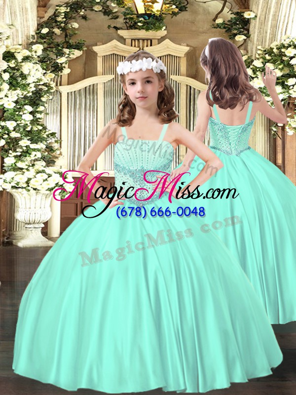 wholesale noble tulle sleeveless floor length quinceanera dress and beading