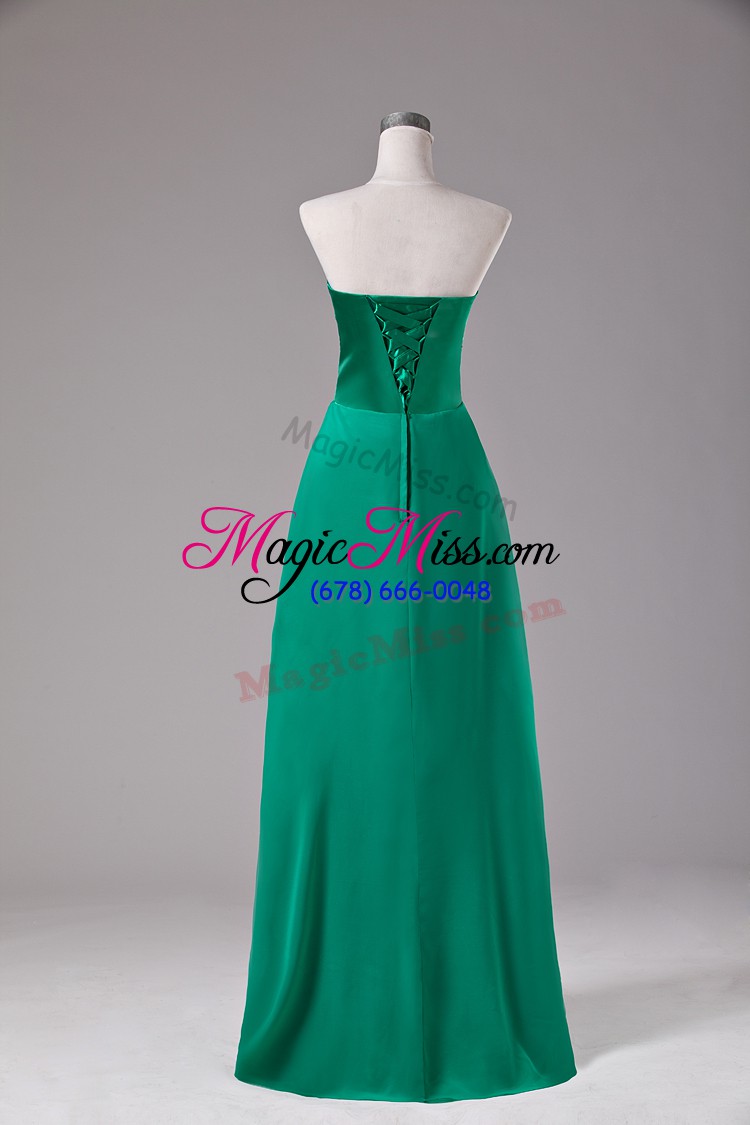 wholesale green prom party dress prom and party with beading sweetheart sleeveless zipper