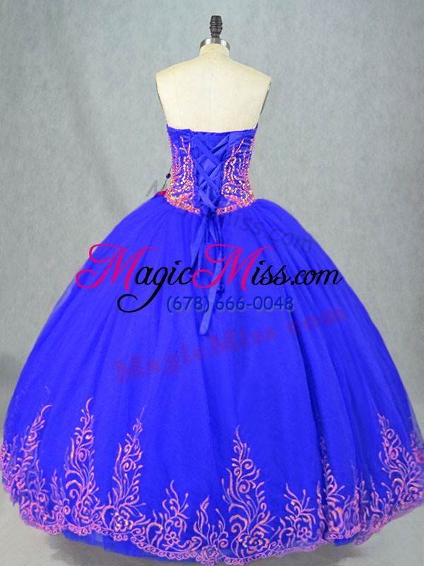 wholesale glittering sweetheart sleeveless tulle quinceanera dress beading lace up