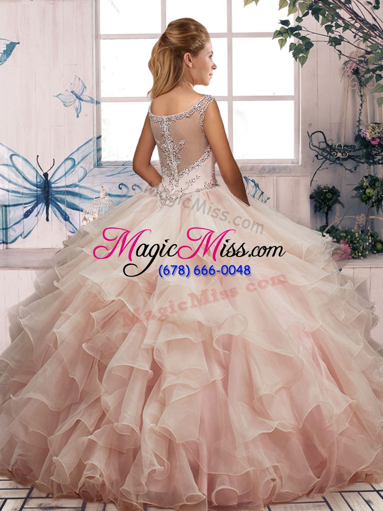 wholesale super green sleeveless organza zipper 15th birthday dress for military ball and sweet 16 and quinceanera
