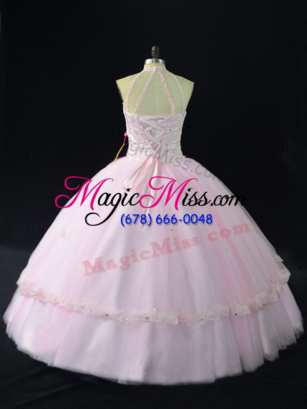 wholesale clearance ball gowns sleeveless pink vestidos de quinceanera