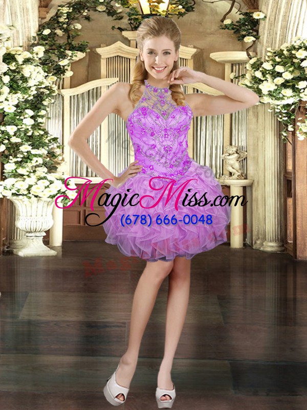 wholesale classical sleeveless beading and ruffles lace up sweet 16 dress