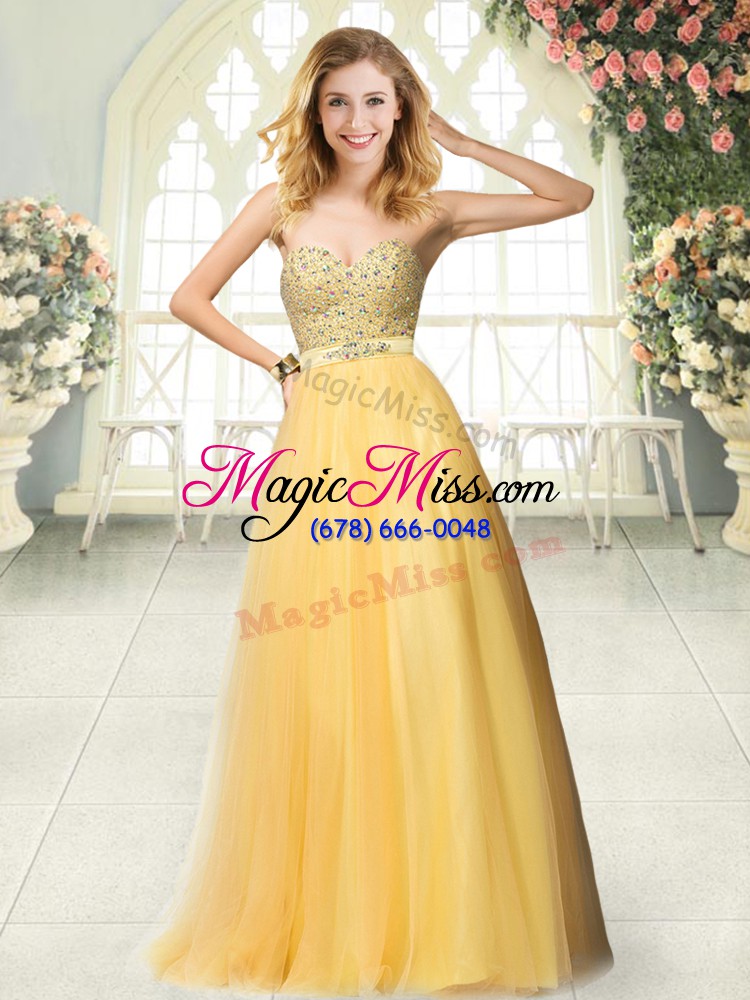 wholesale popular sweetheart sleeveless tulle dress for prom beading zipper