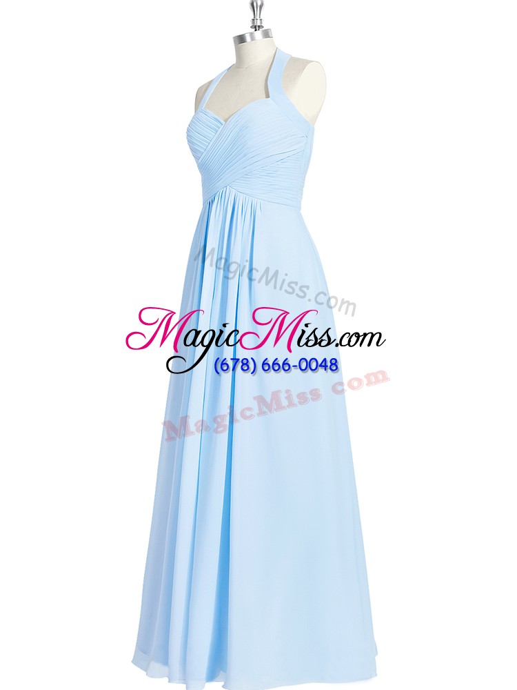 wholesale superior sleeveless ruching zipper prom party dress