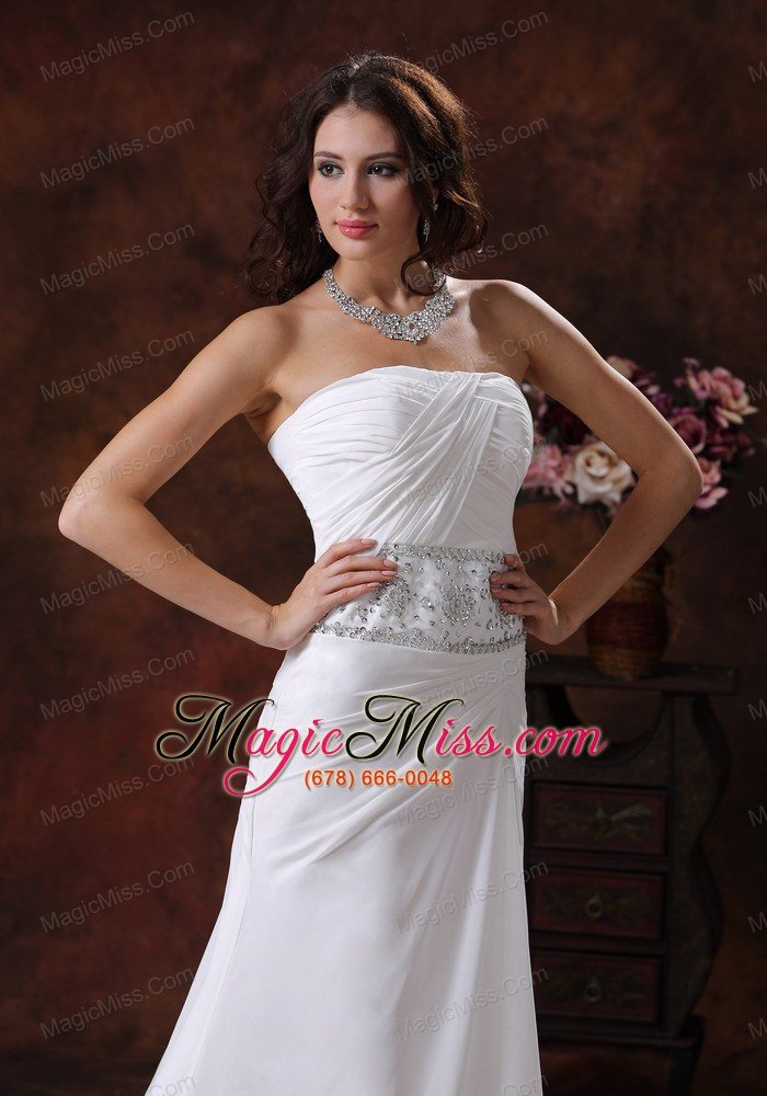 wholesale huntsville alabama mermaid chiffon prom dress with beaded decorate waist
