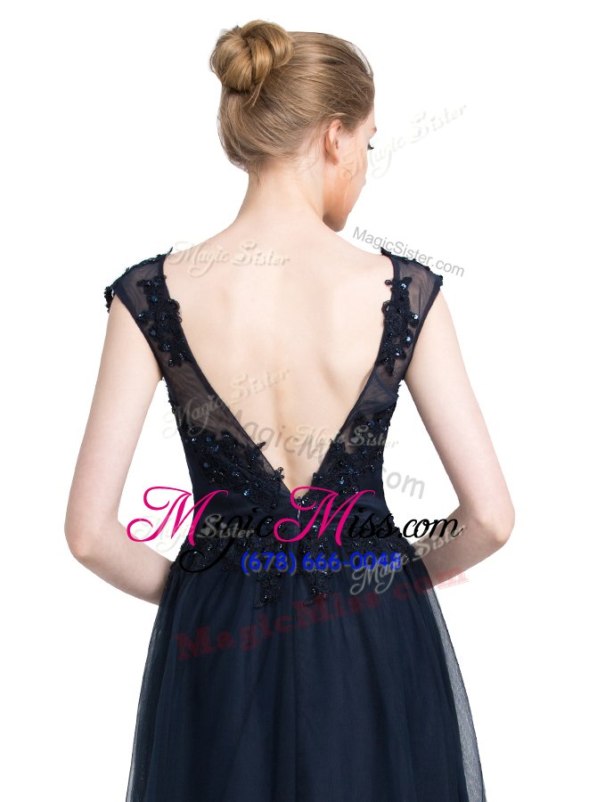 wholesale low price black zipper mother of the bride dress beading sleeveless floor length