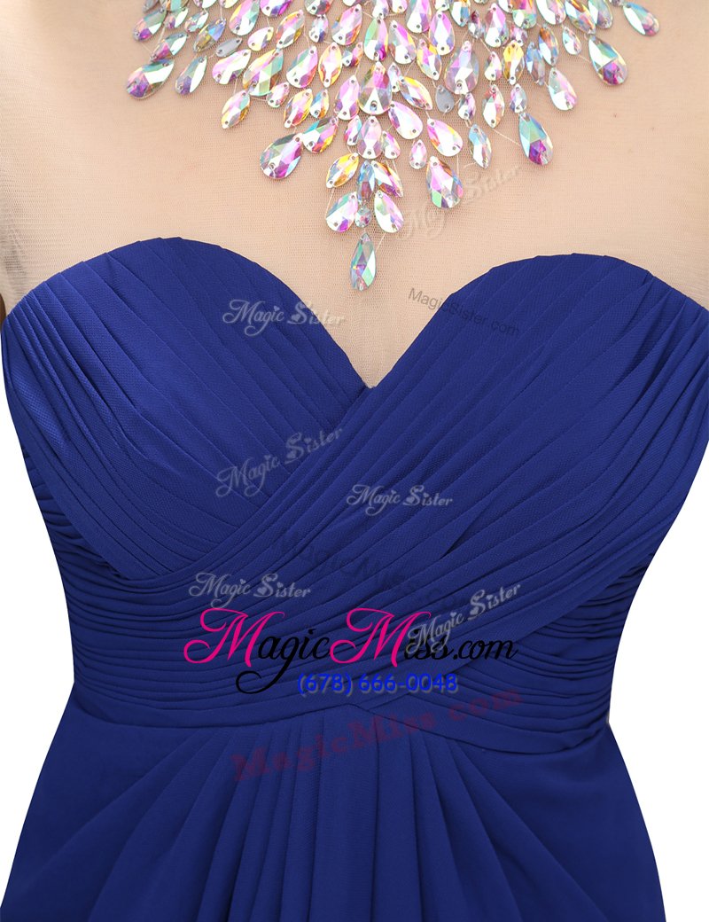 wholesale chic sleeveless zipper mini length ruching prom homecoming dress