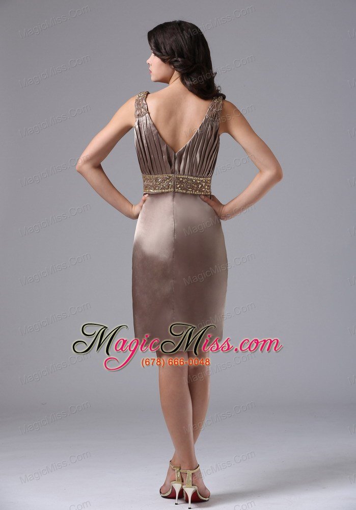 wholesale v-neck and beaded decorate waist and column for prom dress albany california city