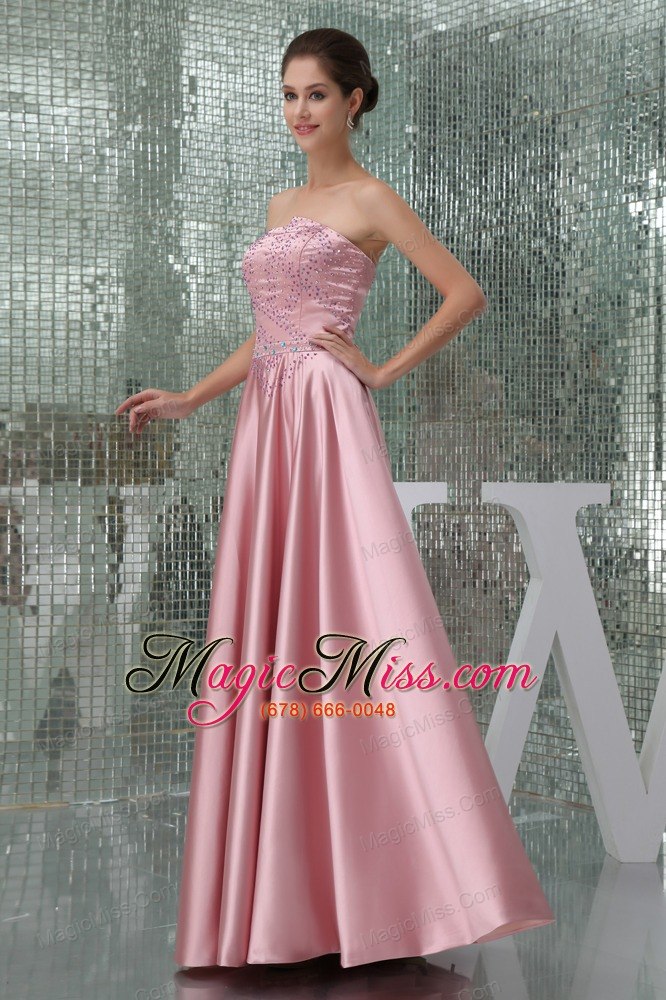 wholesale 2013 new styles empire long strapless beading prom dress