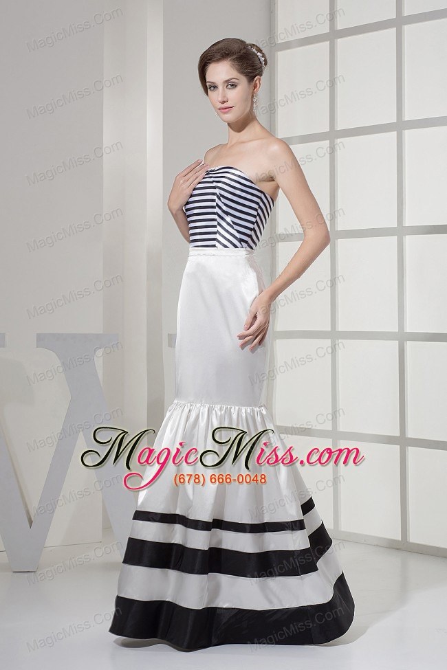 wholesale mermaid prom dress with strapless floor-length and taffeta
