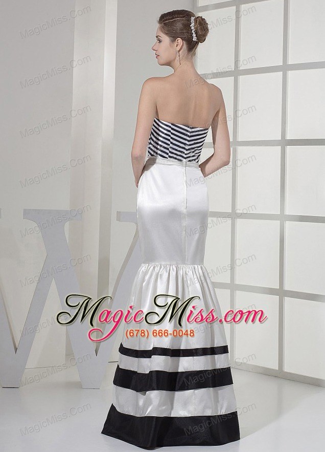 wholesale mermaid prom dress with strapless floor-length and taffeta