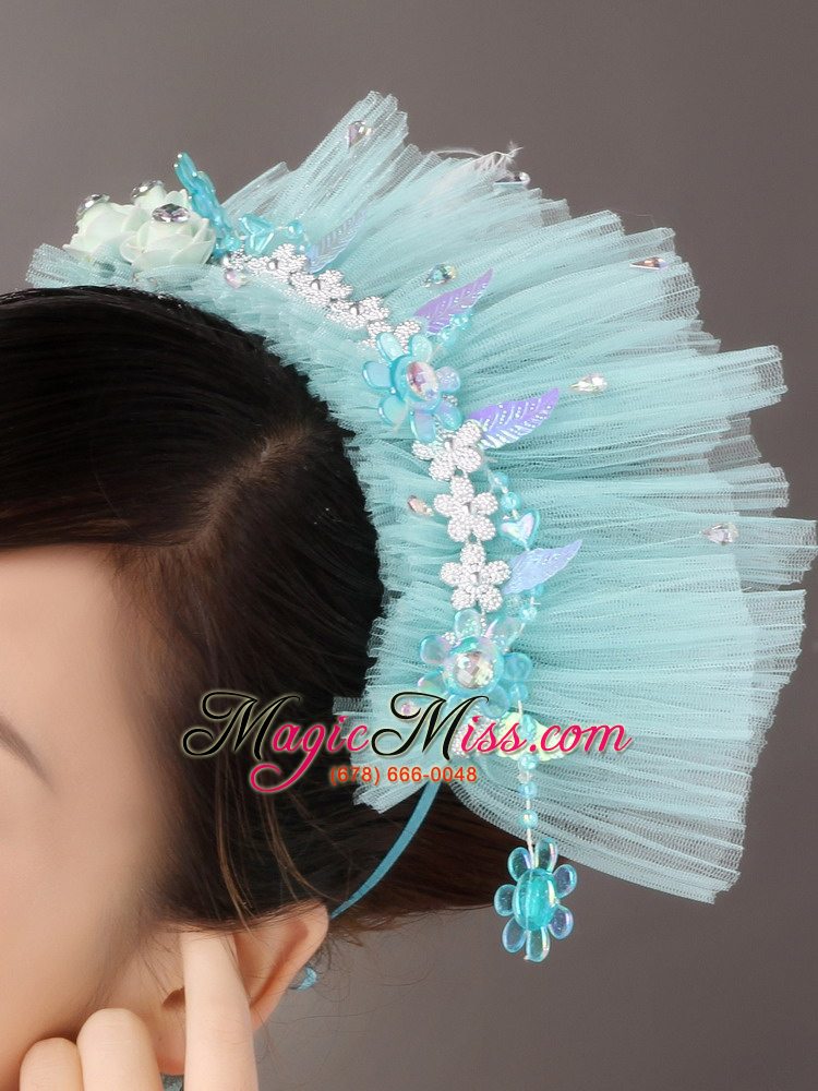 wholesale classical tulle beaded special occasion fascinators