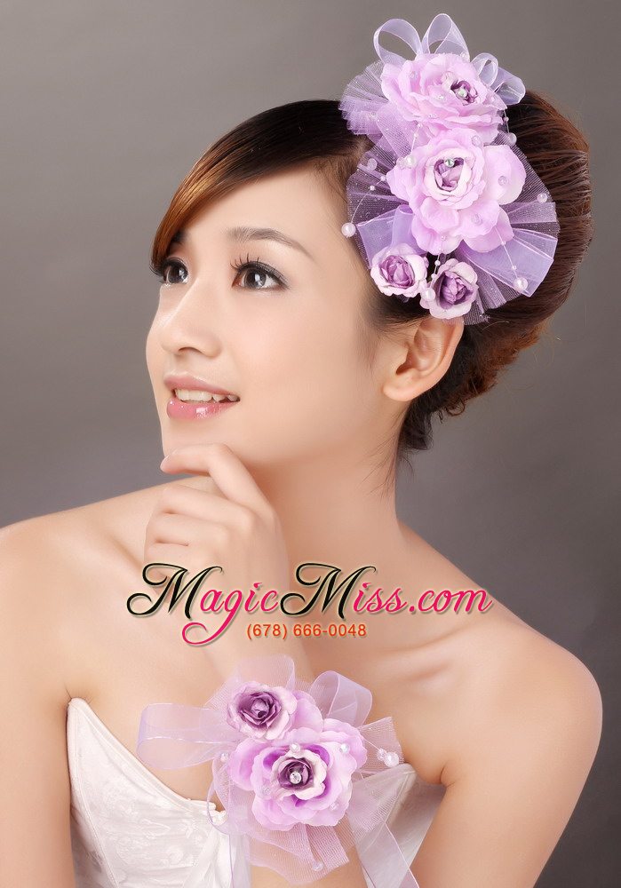 wholesale formal taffeta and tulle hand made flowers women ? s fascinators for party