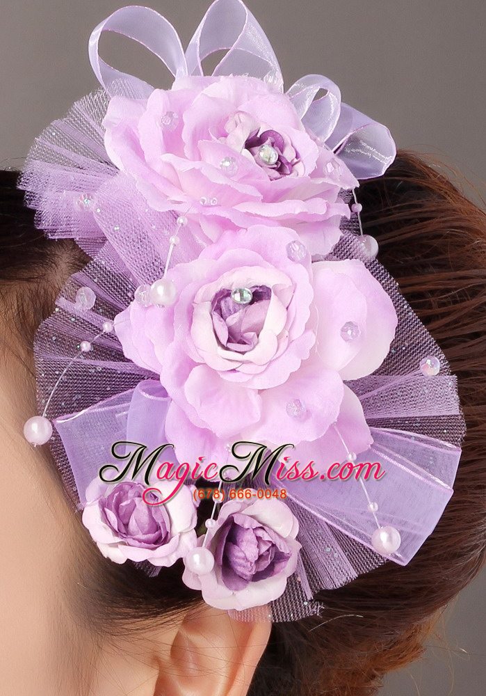 wholesale formal taffeta and tulle hand made flowers women ? s fascinators for party