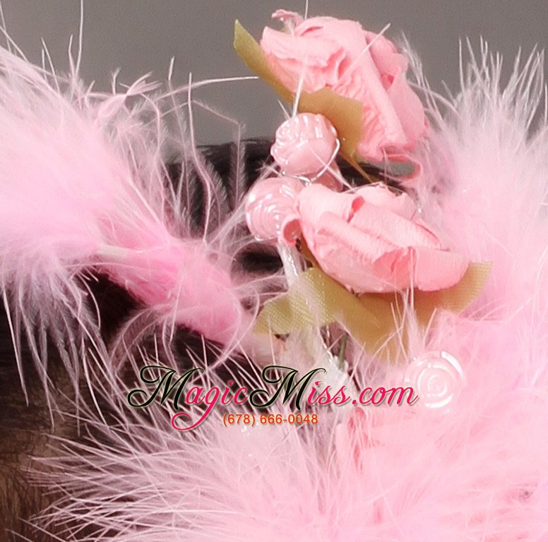 wholesale lovely tulle feather flower women ? s fascinators