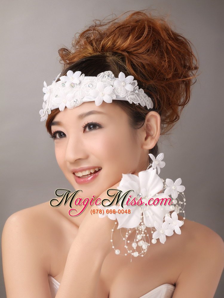 wholesale hand made flowers and lace for romantic party