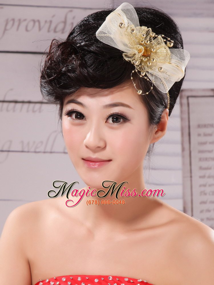 wholesale bowknot and rhinestone for lovely headpieces