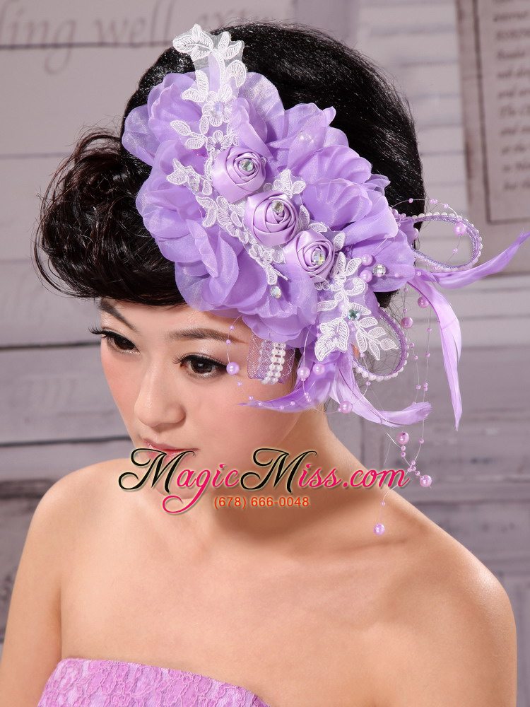 wholesale lavender high quality headpieces wholesale