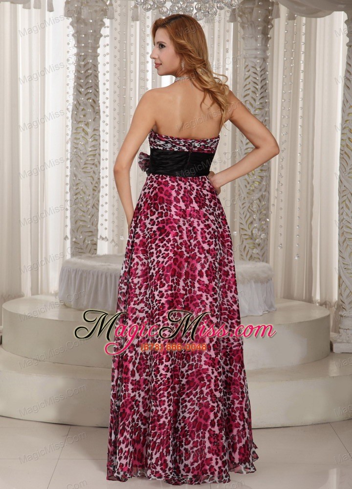 wholesale 2013 multi-color empire sweetheart hand made flower floor-length prom dress party style
