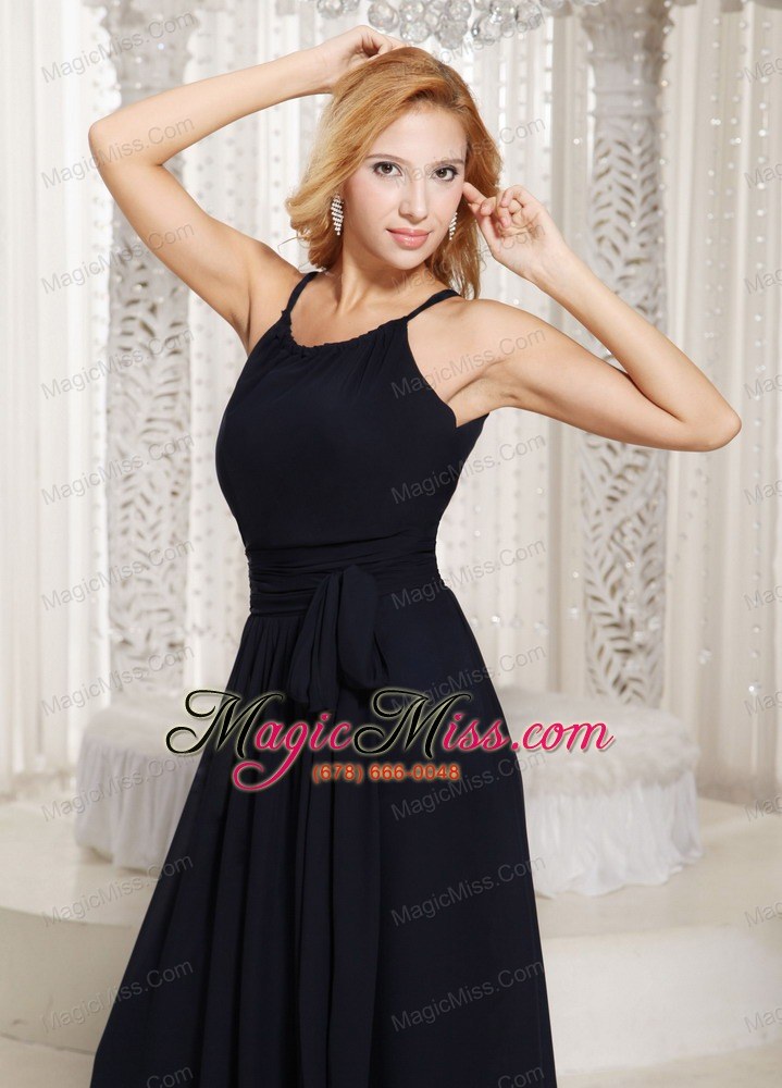 wholesale sheath scoop black sash custom made mother of the brides dress for wedding party