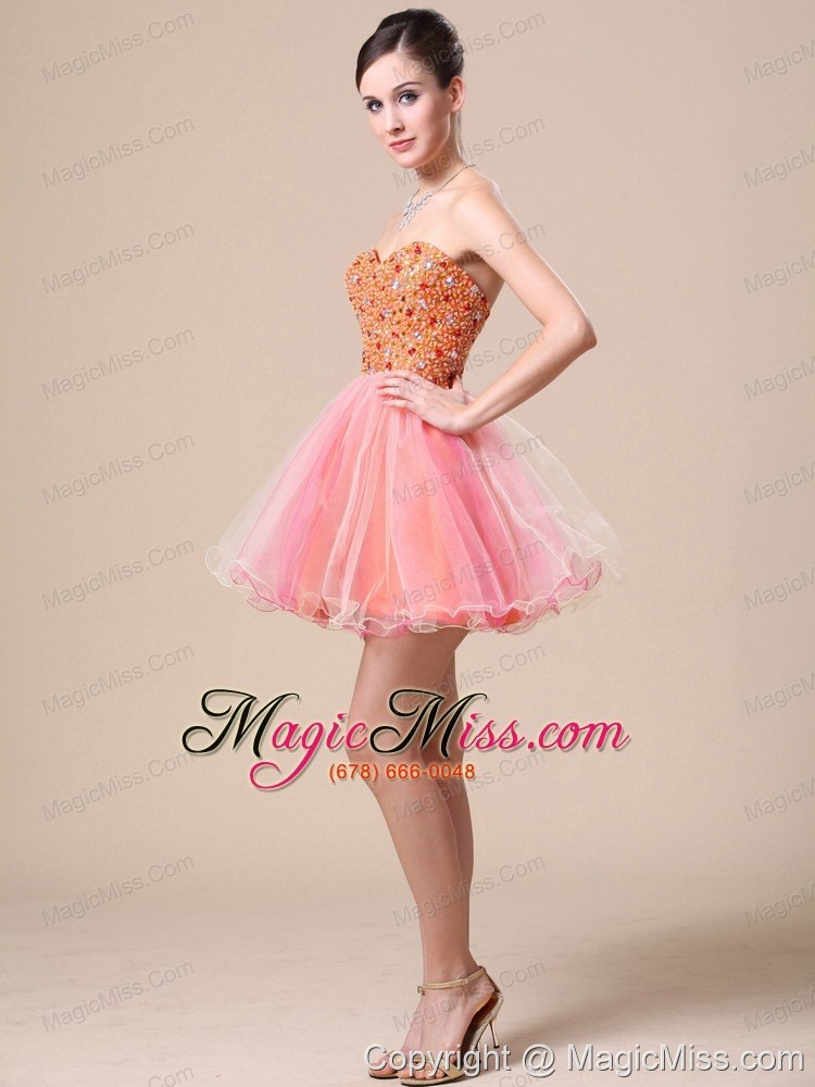 wholesale sweetheart for custom made prom dress in charleston with beaded bodice organza