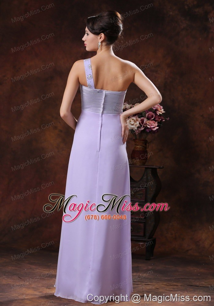wholesale 2013 lilac peach springs arizona beaded decorate shoulder prom dress