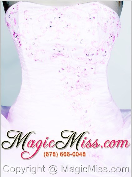 wholesale 2013 lovely strapless little girl pageant dresses with beading and organza