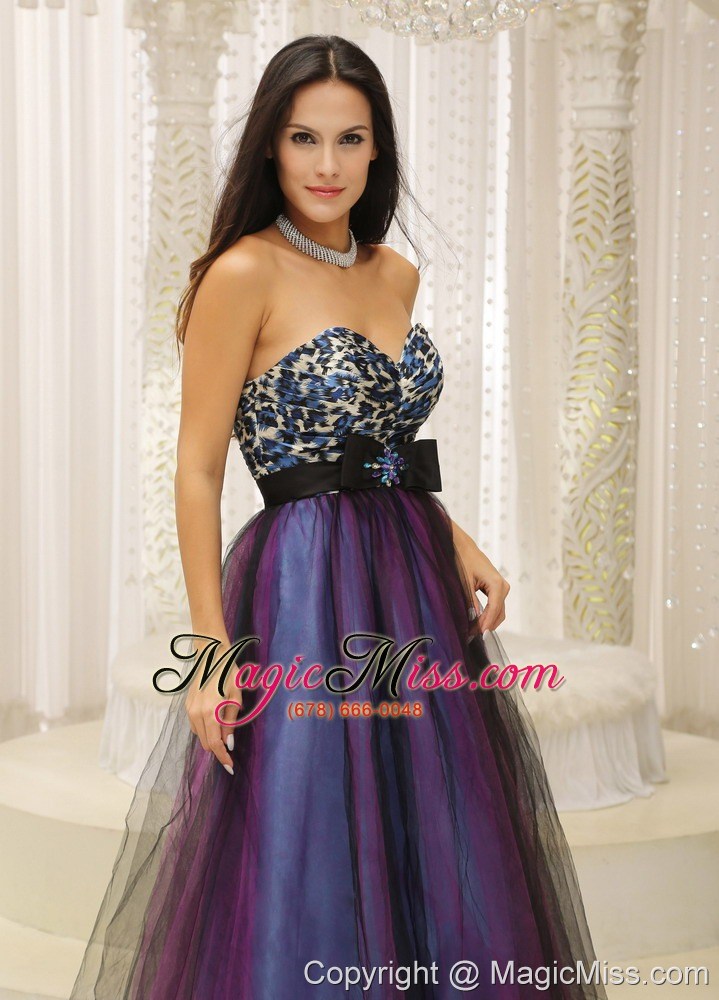 wholesale leopard sweetheart and belt for dama dresses for quinceanera colorful tulle in texas