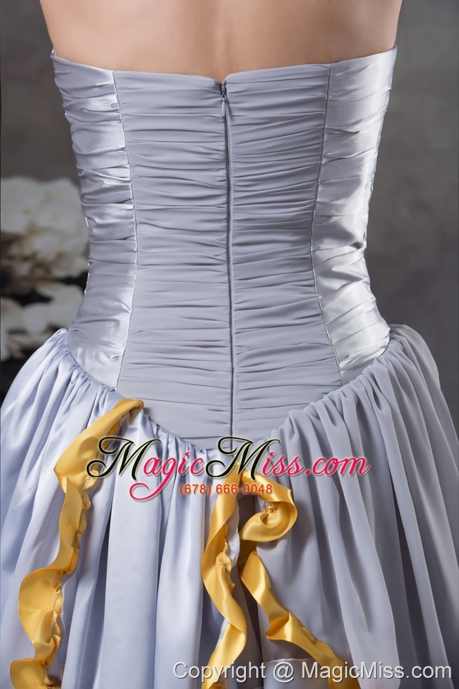 wholesale custom made sweetheart beading empire long prom dress