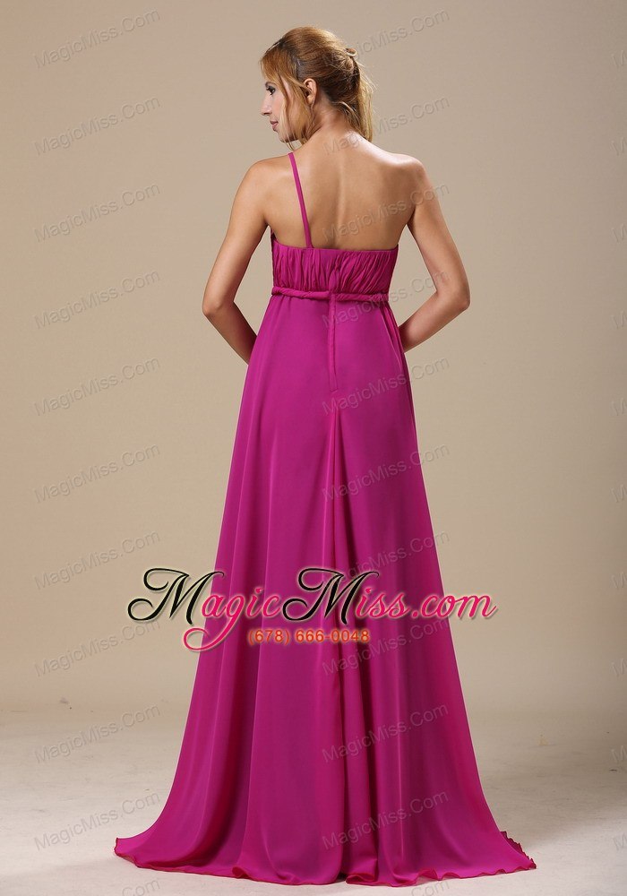 wholesale custom made one shoulder hand made flowers in hartford city for prom dress