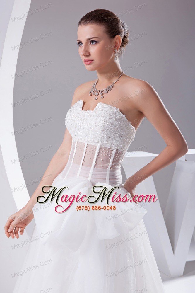 wholesale elegant column strapless lace-up beading 2013 wedding dress