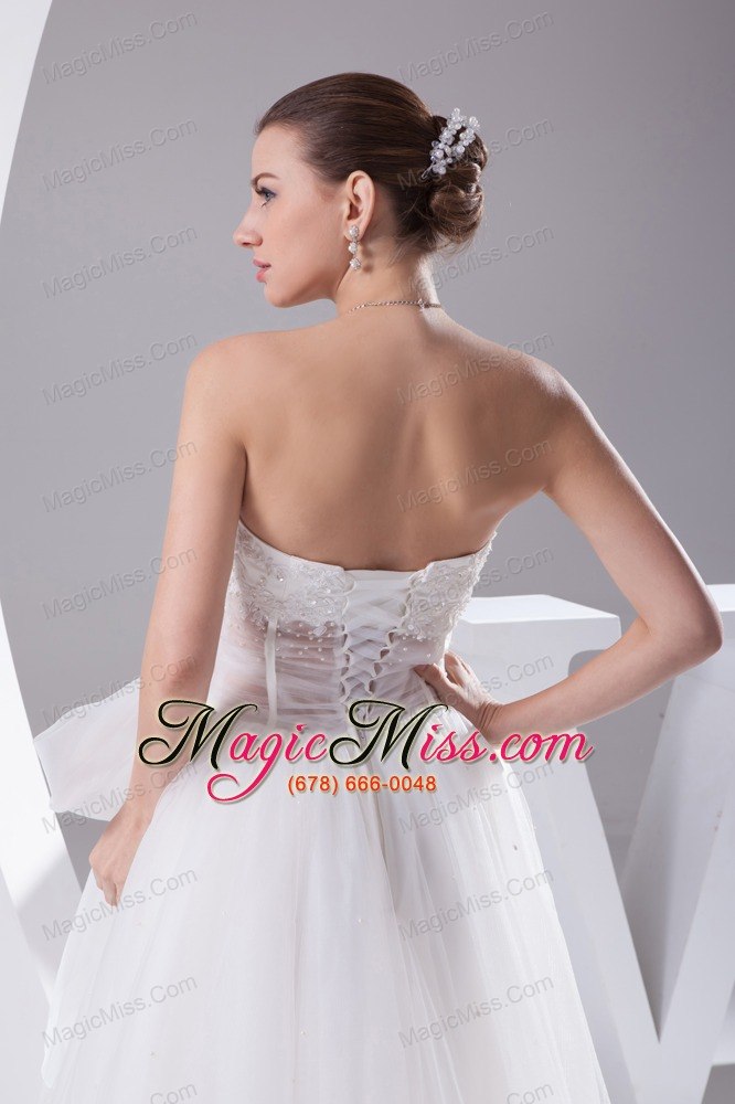 wholesale elegant column strapless lace-up beading 2013 wedding dress