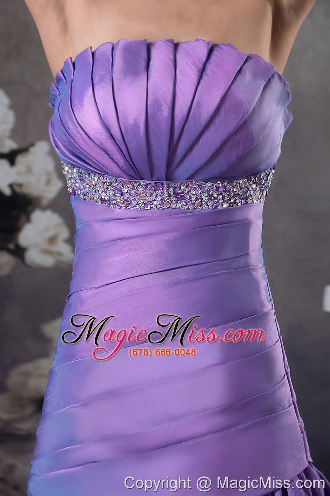 wholesale beading and ruffled layers column strapless long 2013 prom dress