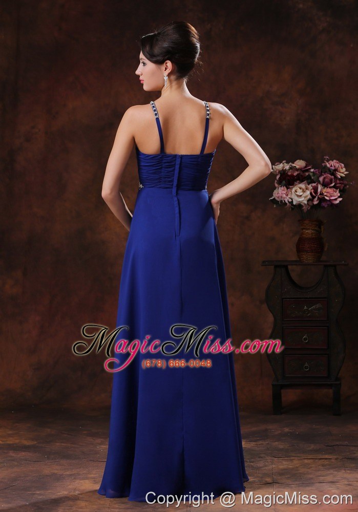 wholesale deaded decorate royal blue v-neck prom dress in grand canyon arizona
