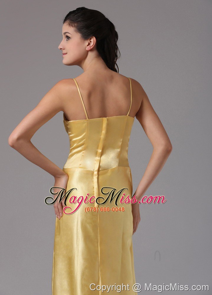 wholesale 2013 yellow column spagetti straps middletown connecticut prom dress with bow