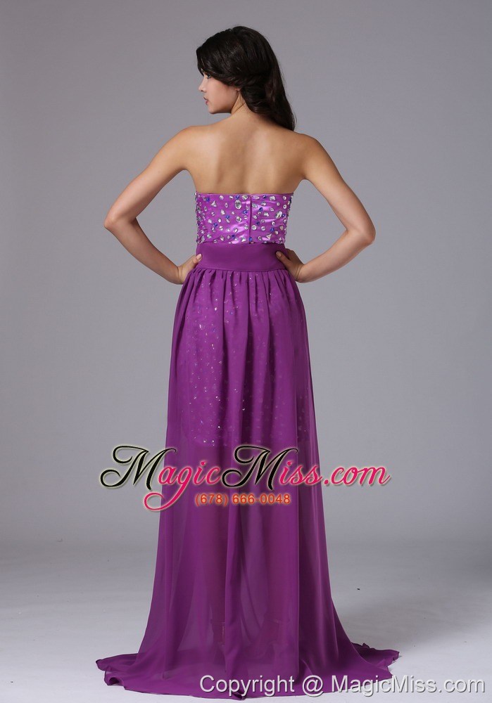 wholesale detachable high-low and rainestones over skirt for prom dress in burlingame california