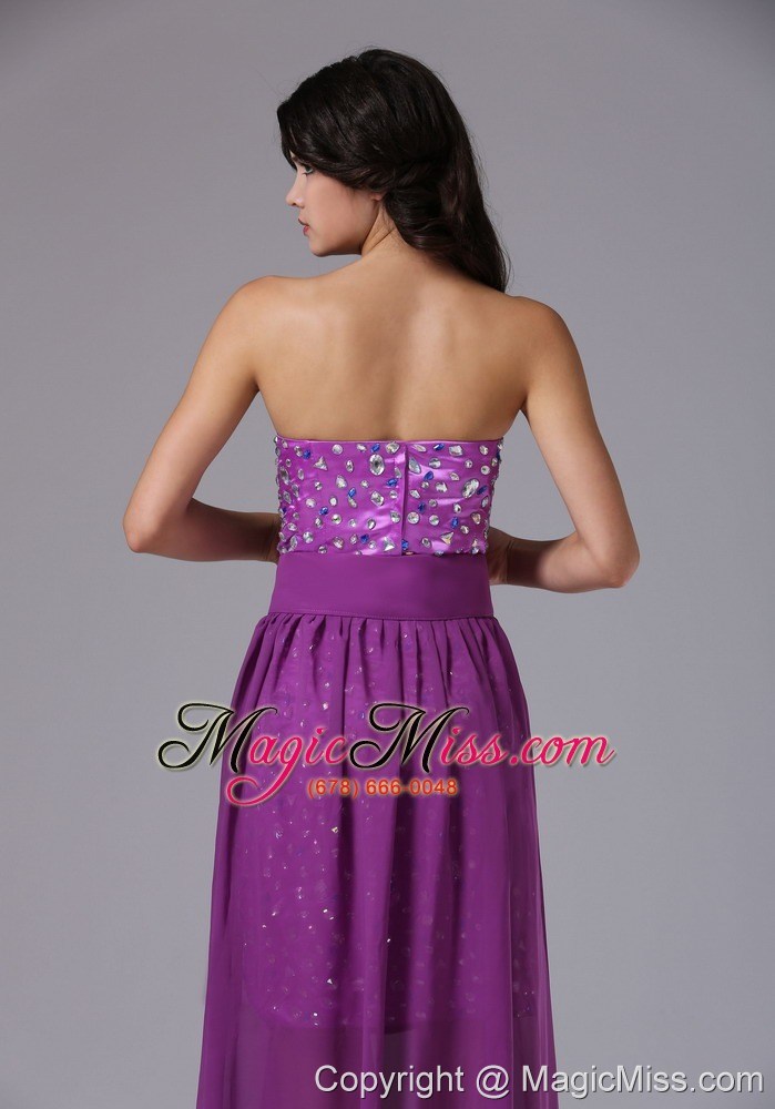 wholesale detachable high-low and rainestones over skirt for prom dress in burlingame california