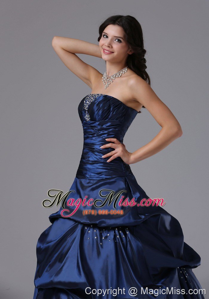 wholesale beaded decorate bust and ruch bodice for 2013 military ball gowns in chatsworth california with pick-ups