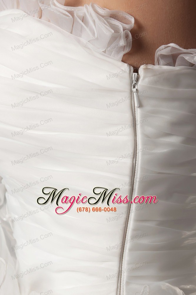 wholesale ball gown beading sweetheart floor-length ruffles wedding dress