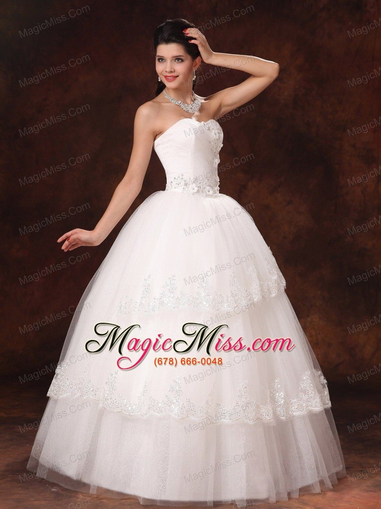 wholesale designer ball gown appliques sweetheart 2013 new style wedding dress in huntsville alabama