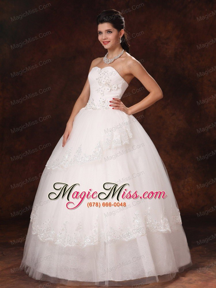 wholesale designer ball gown appliques sweetheart 2013 new style wedding dress in huntsville alabama