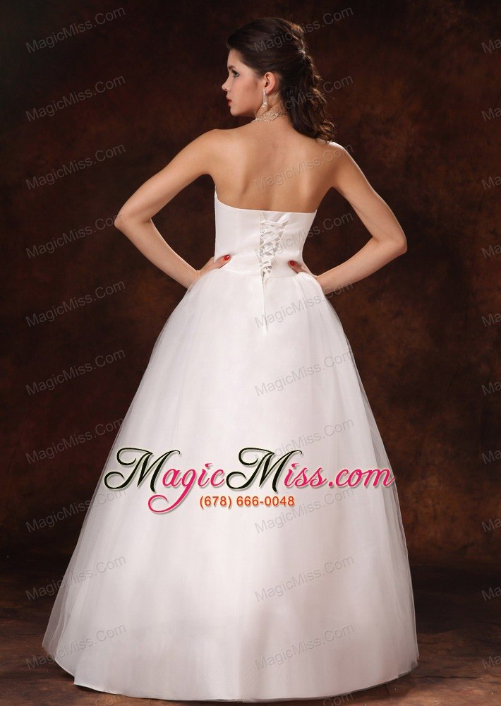 wholesale beaded a-line sweetheart designer organza new style 2013 wedding dress for customize