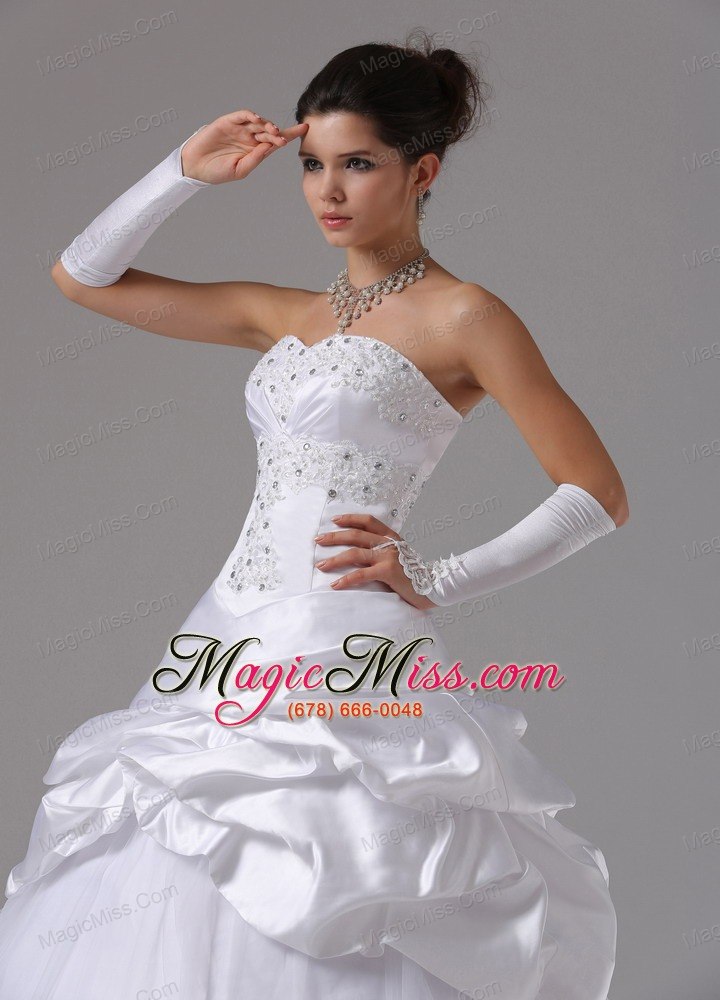 wholesale alpine california city for wedding dress with appliques and pick-ups ball gown